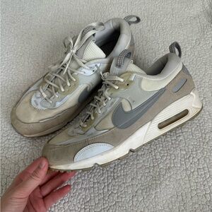 Nike AirMax 90 women’s 10 light blue and grey